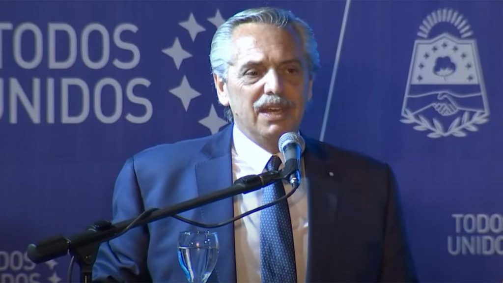 El Presidente inaugura una empresa en el Parque Industrial y Tecnológico de Florencio Varela