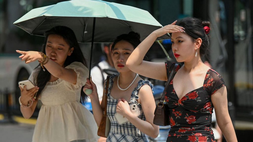 China registró una temperatura de 52,2 °C, un récord para mediados de julio