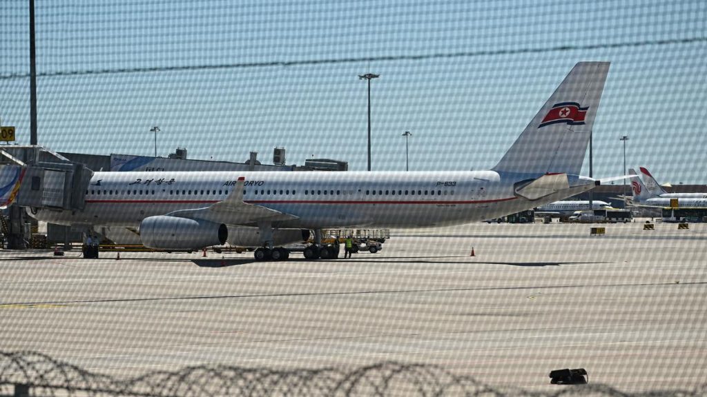 Corea del Norte reanudó vuelos internacionales tres años después del Covid-19