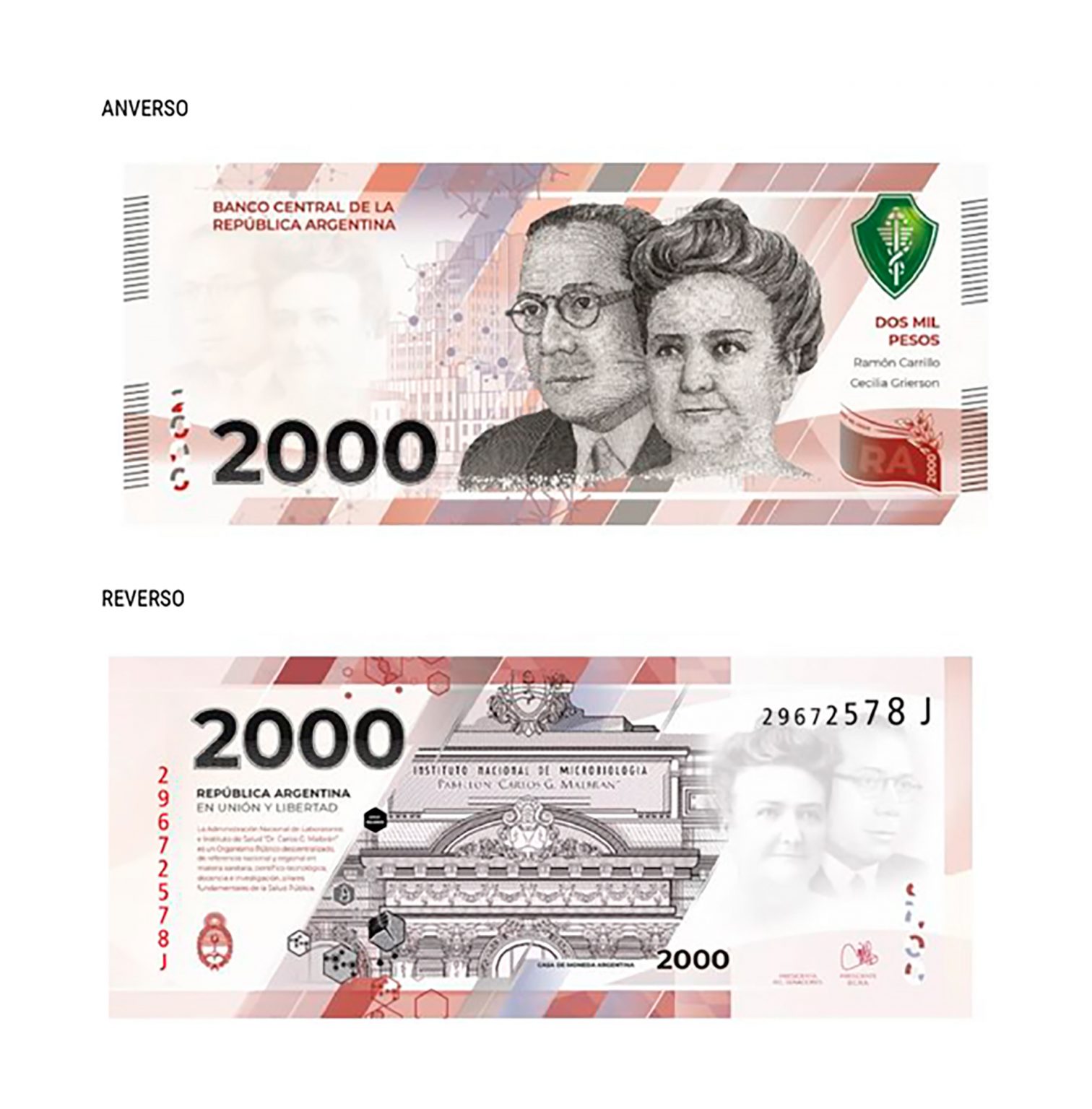 El billete de $2.000 comienza a circular desde hoy